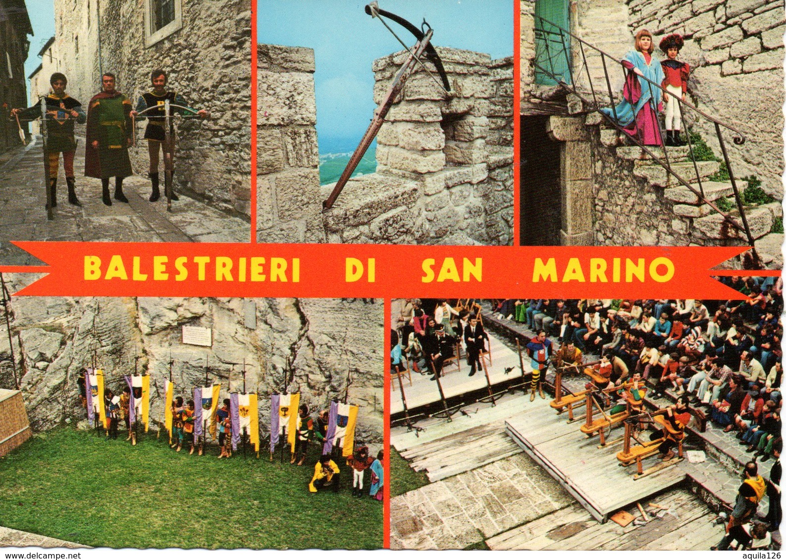 BELLISSIMA CARTOLINA SAN MARINO E839 - San Marino