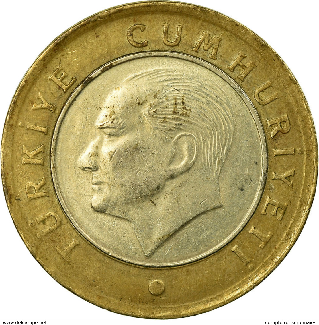 Monnaie, Turquie, Lira, 2014, TTB, Bi-Metallic - Turquie