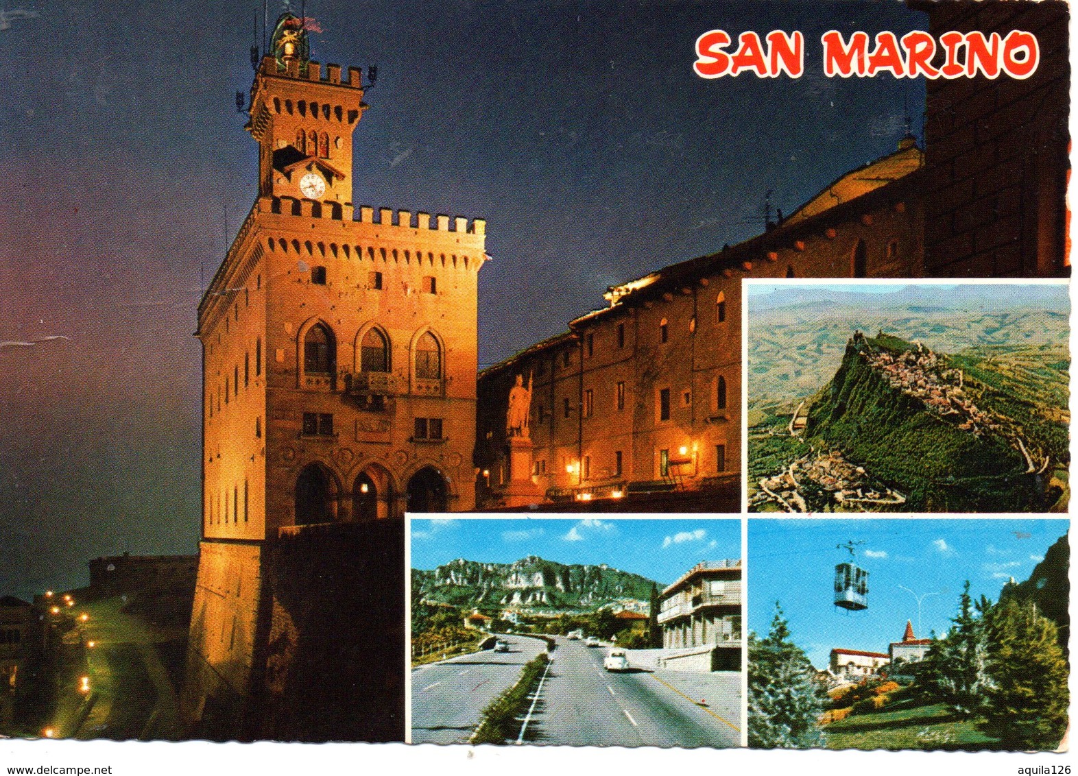 BELLISSIMA CARTOLINA SAN MARINO E848 - San Marino