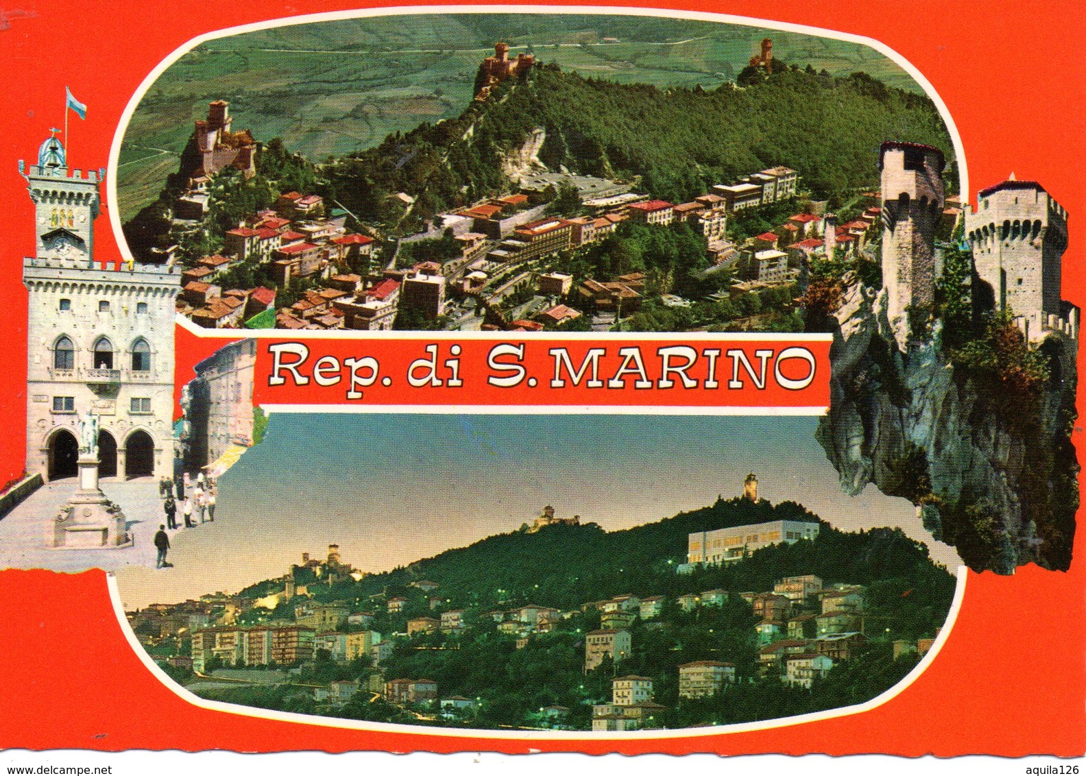 BELLISSIMA CARTOLINA SAN MARINO E850 - San Marino