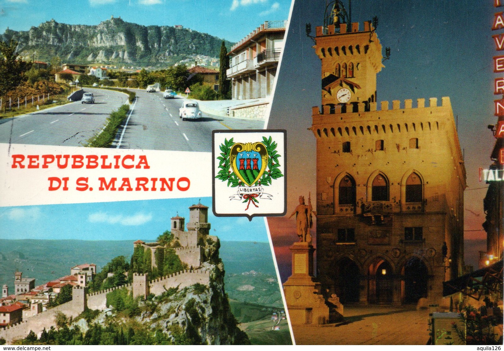 BELLISSIMA CARTOLINA SAN MARINO E857 - San Marino