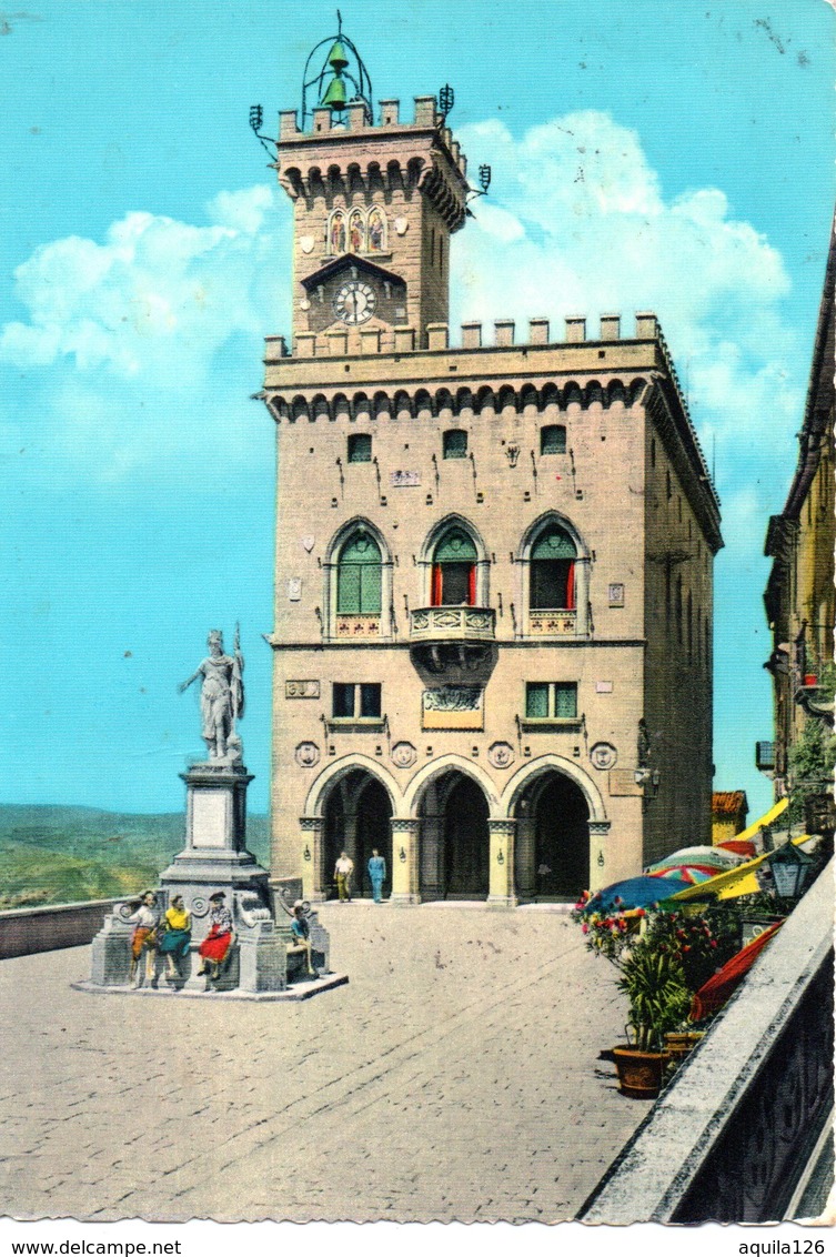 BELLISSIMA CARTOLINA SAN MARINO E858 - San Marino