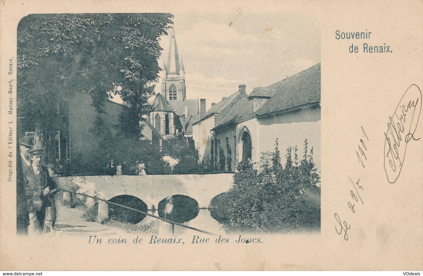 CPA - Belgique - Renaix - Un Coin De Renaix, Rue Des Joncs - Ronse