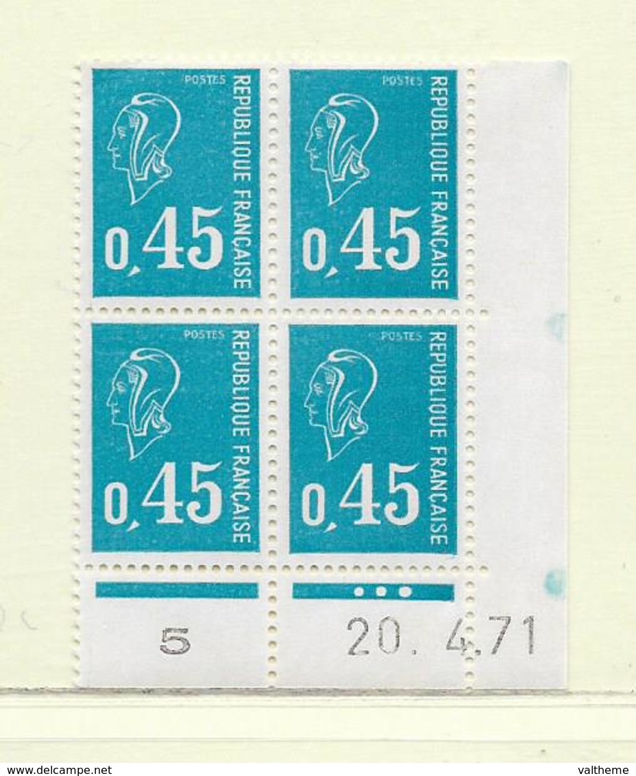 FRANCE  ( FCD7 - 11 )   1971  N° YVERT ET TELLIER  N° 1663  N** - 1970-1979