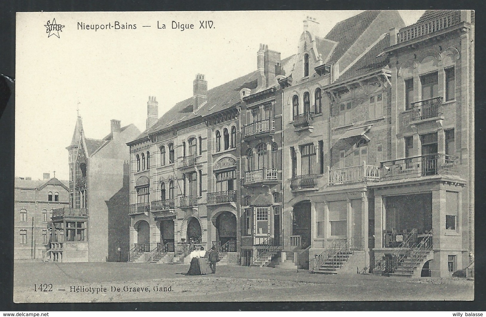 +++ CPA - NIEUPORT - NIEUWPOORT - BAINS - La Digue XIV    // - Nieuwpoort