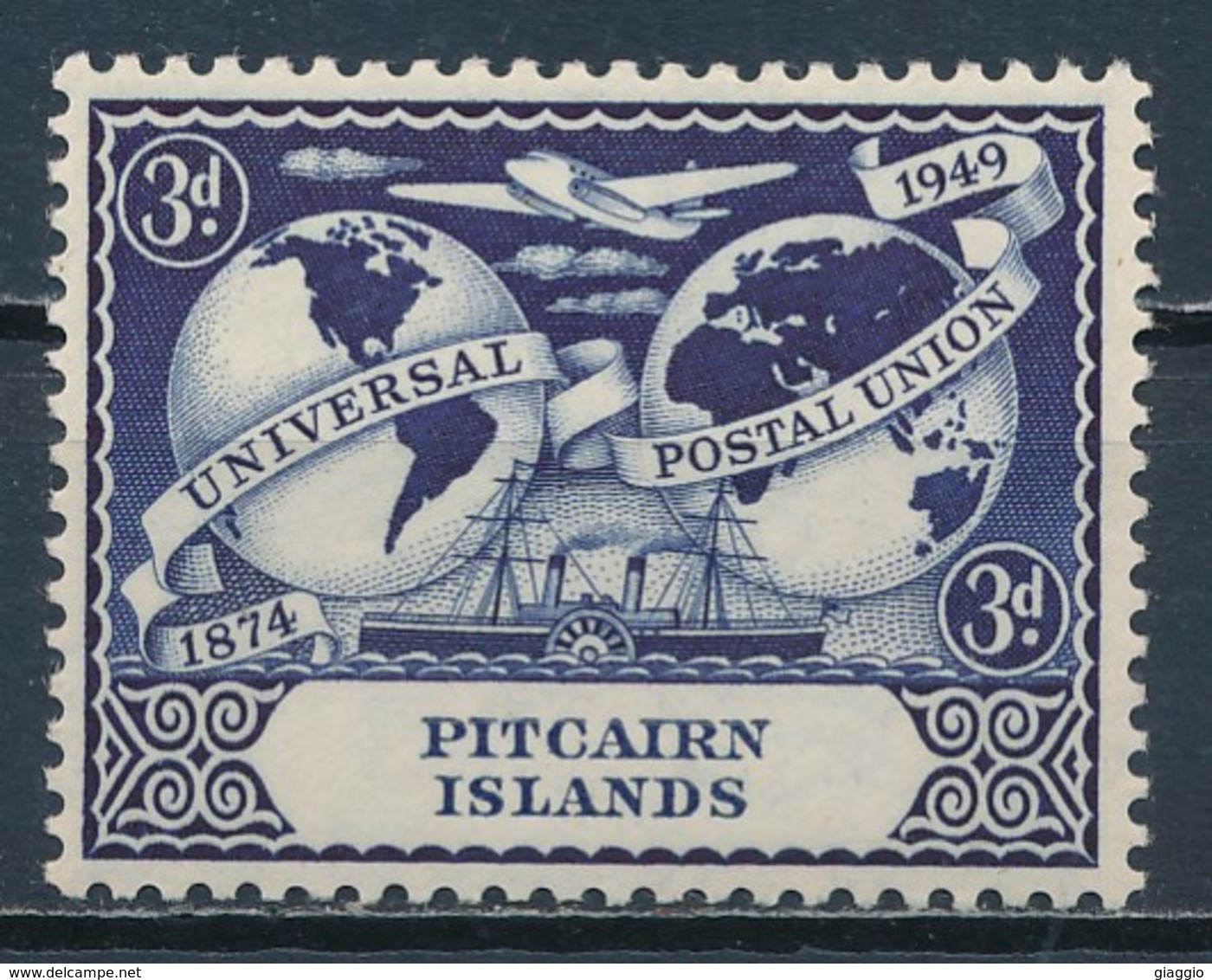 °°° PITCAIRN ISLANDS - Y&T N°14 - 1949 MLH °°° - Pitcairn