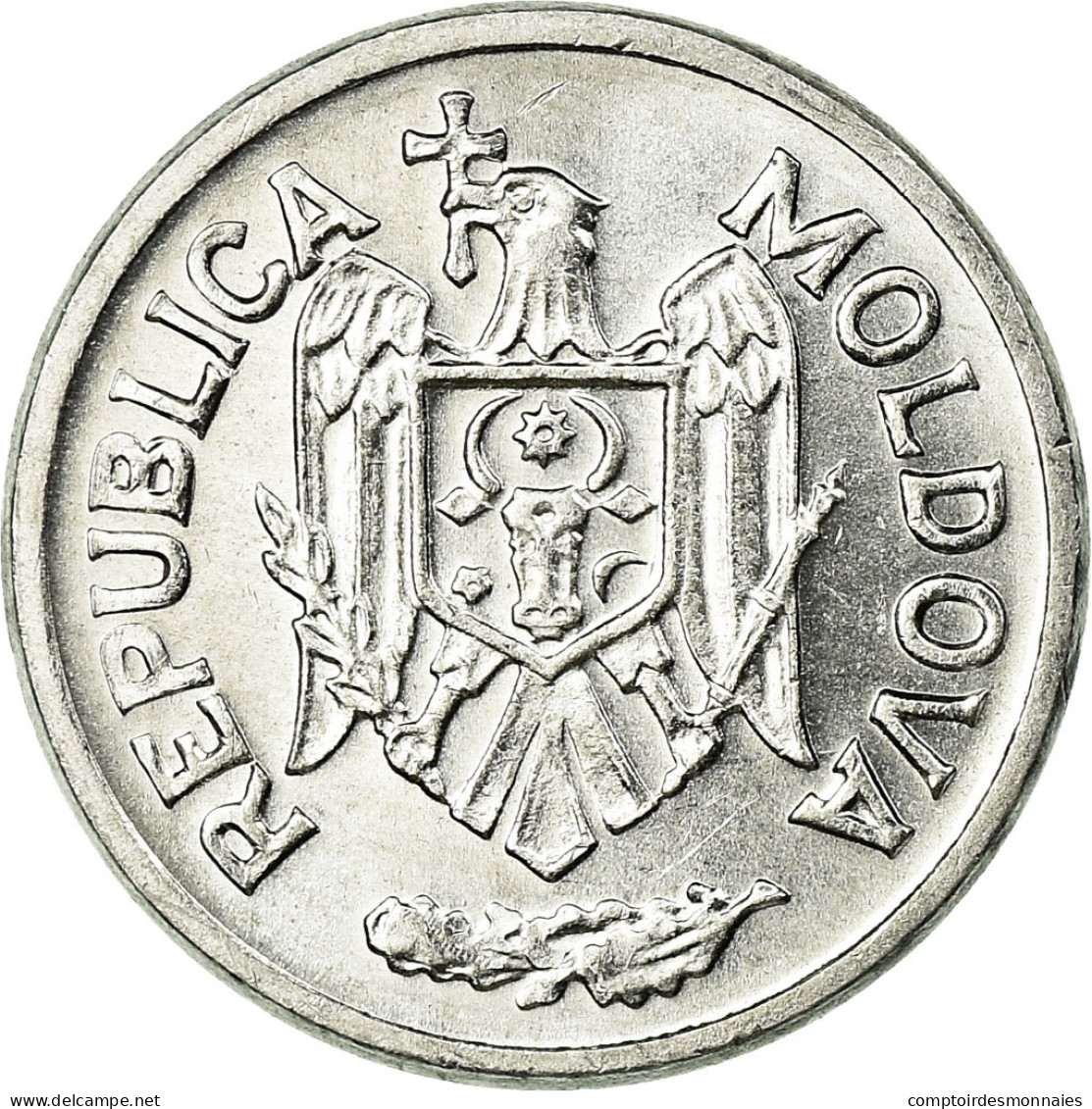 Monnaie, Moldova, 5 Bani, 2006, SUP, Aluminium, KM:2 - Moldawien (Moldau)