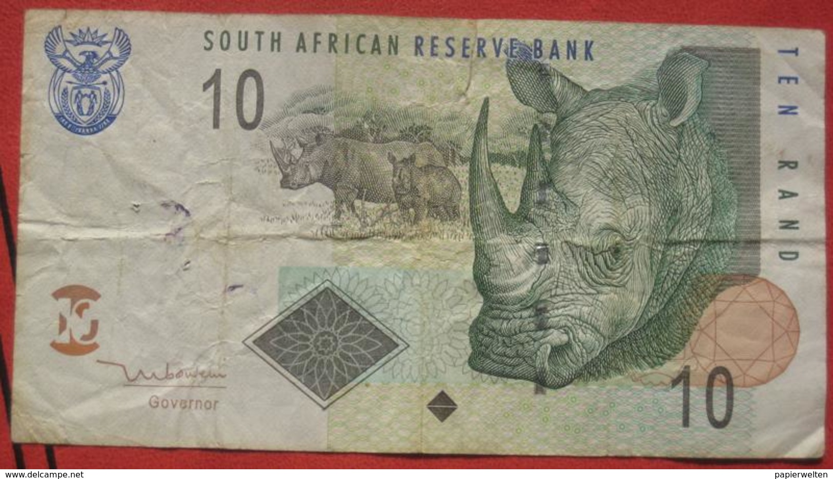 10 Rand ND (2005?) (WPM 128?) - Suráfrica