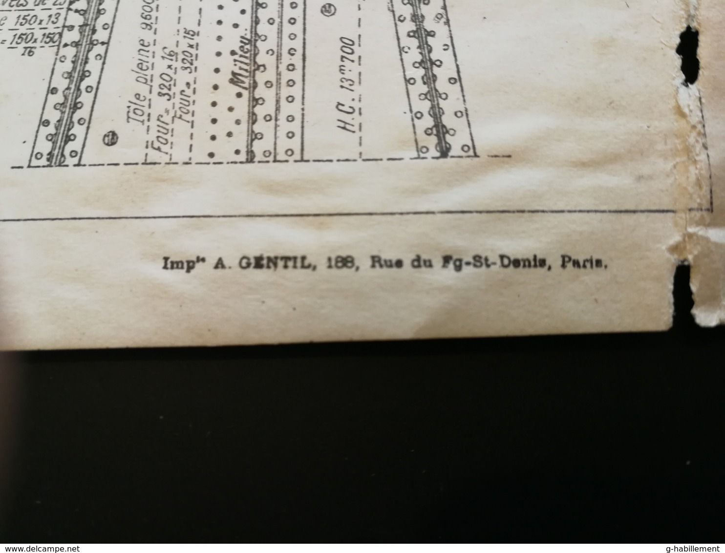 ANNALES PONTS Et CHAUSSEES (Dep 13 ) - Viaduc Sur L'étang De Caronte - Impr Par A. GENTIL - 1915 (CLA71) - Cartes Marines