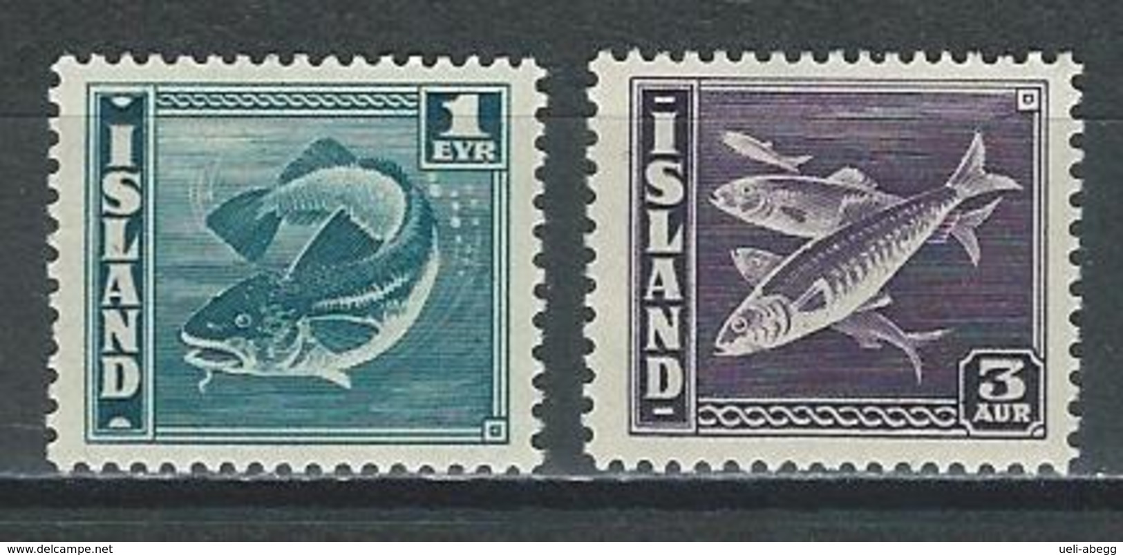 Island Mi 208B, 209B * MH - Unused Stamps