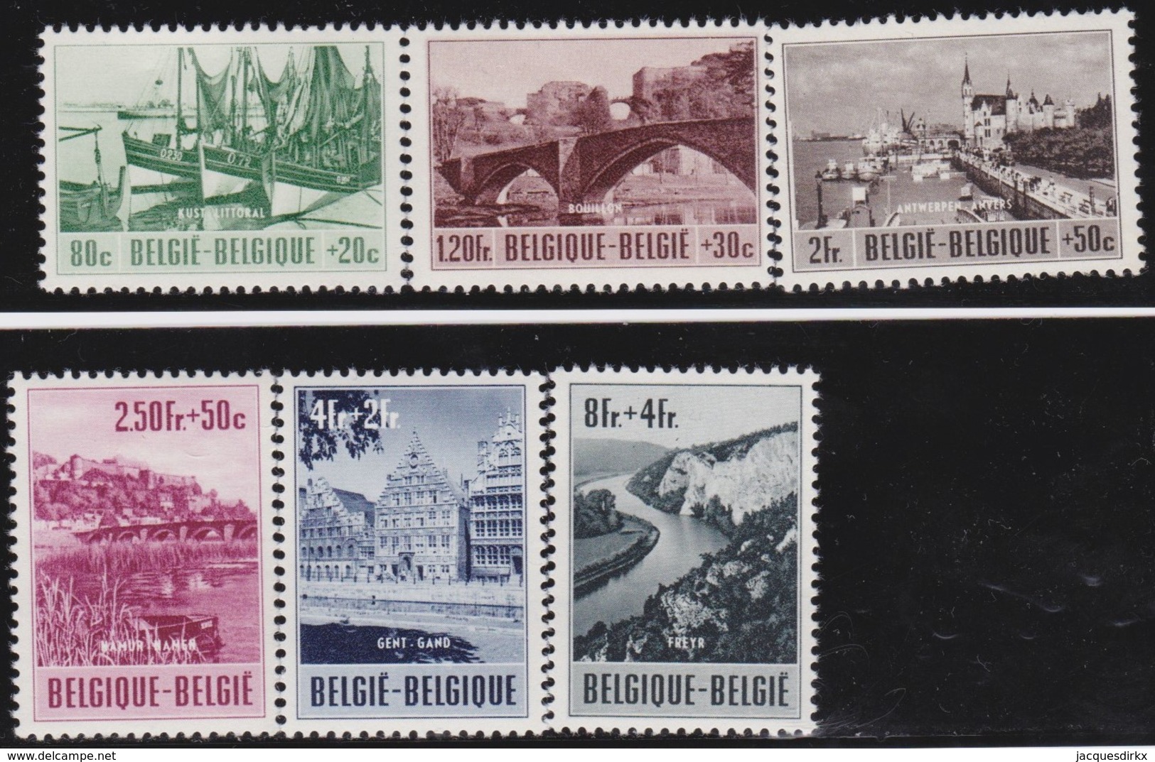 Belgie    .    OBP   .      918/923        .     **   .      Postfris      .  / .   Neuf SANS Charniere - Neufs