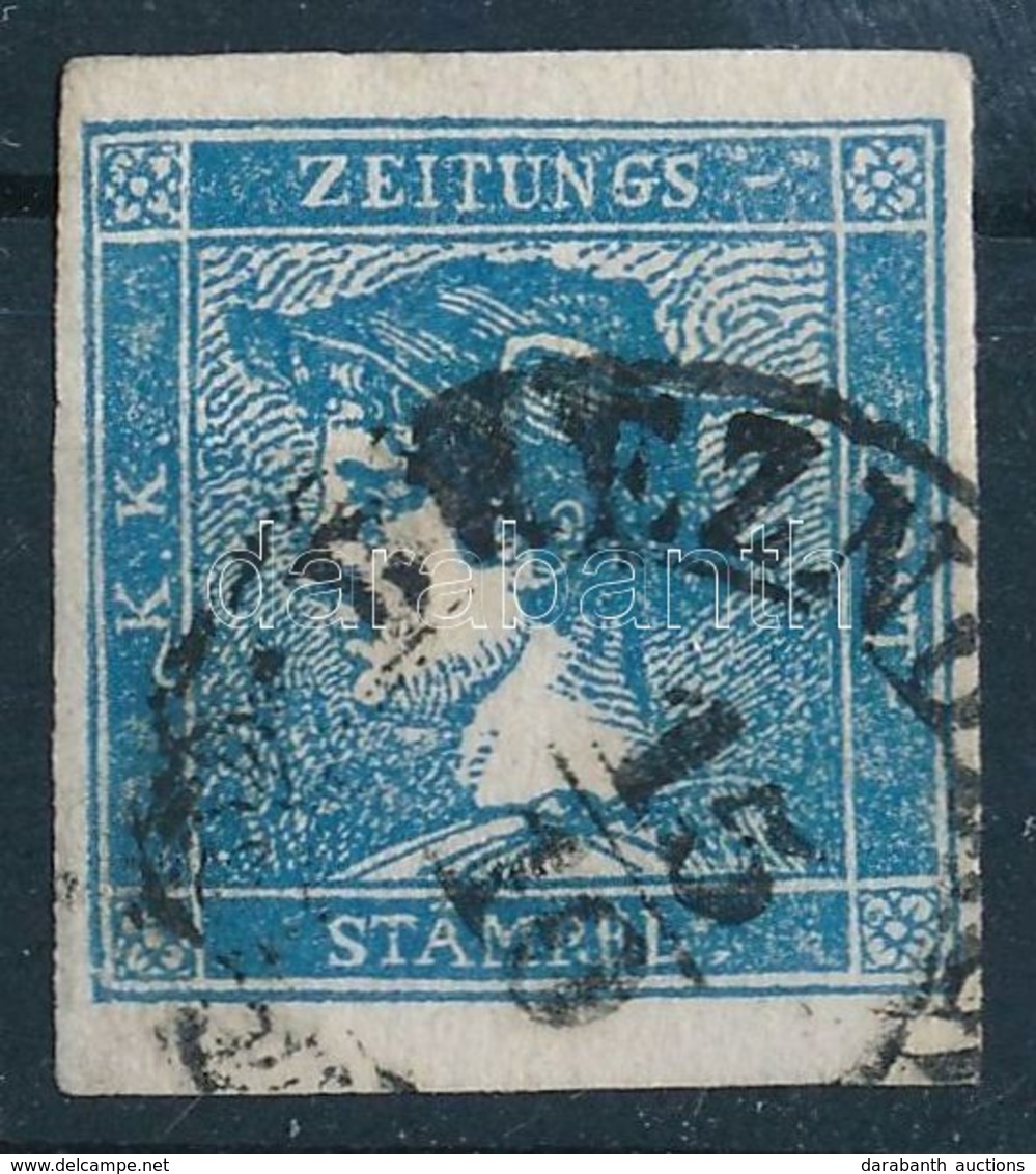 O 1851 Hírlapbélyeg IIIb Típus / Newspaper Stamp 'BREZNO(BÁNYA)' Certificate: Ferchenbauer - Autres & Non Classés