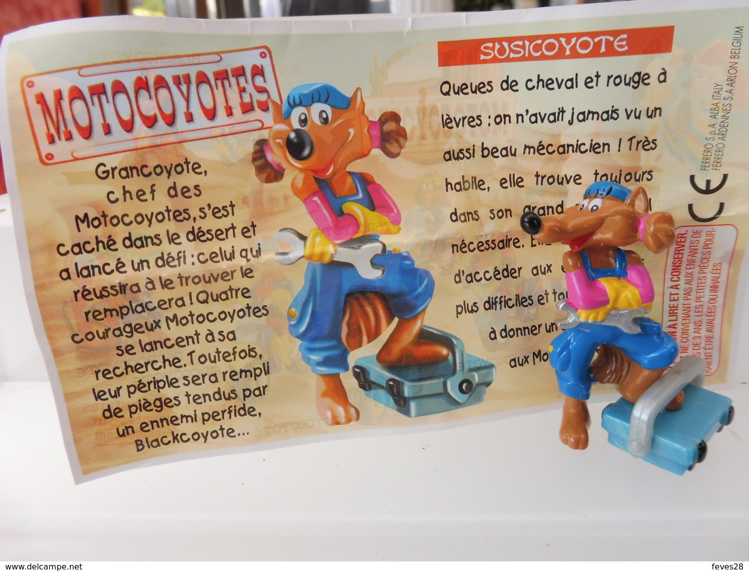 KINDER SURPRISE - SUSICOYOTE + BPZ - Figuren