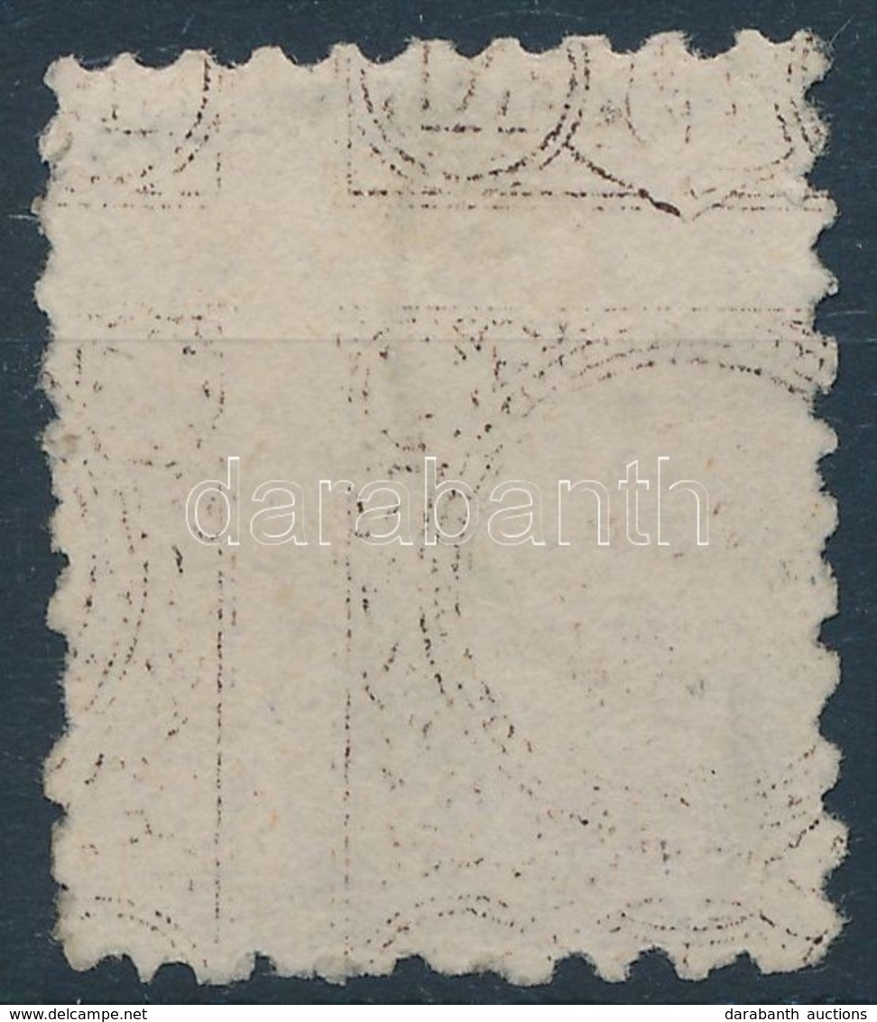 O 1871 Réznyomat 15kr ívszínátnyomattal / Mi 12 With Sheet Offset - Altri & Non Classificati