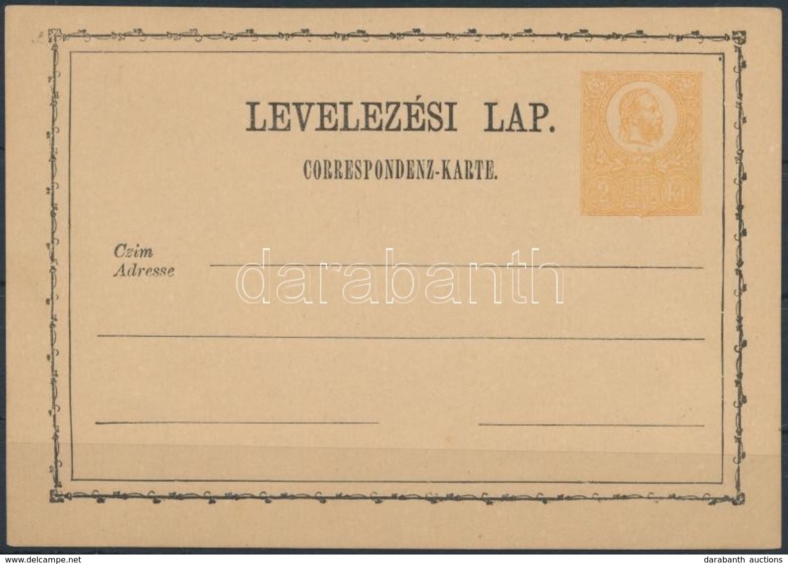 1871 Használatlan Díjjegyes Levelezőlap / Unused PS-card - Andere & Zonder Classificatie