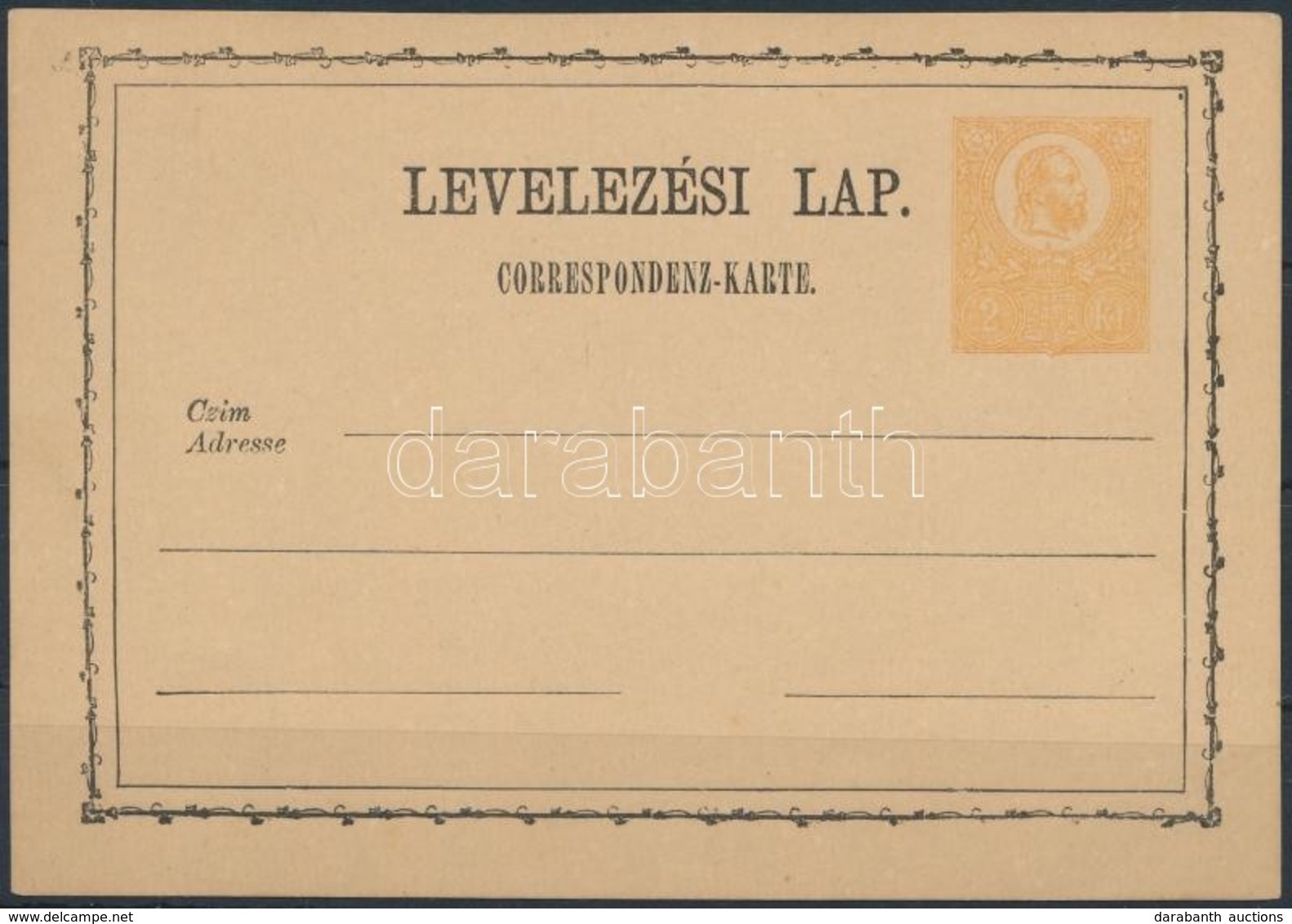 1871 Használatlan Díjjegyes Levelezőlap / Unused PS-card - Autres & Non Classés