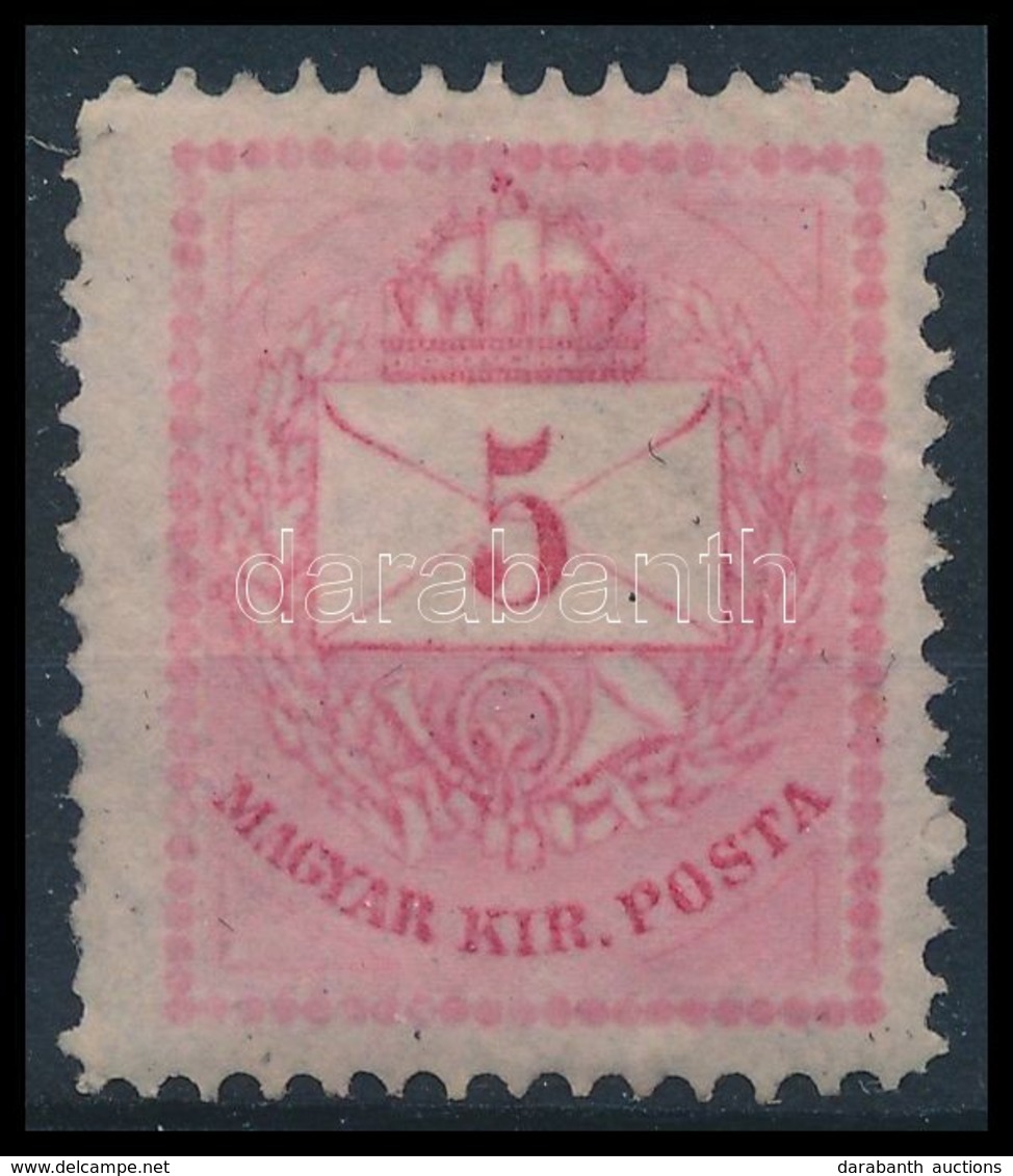 * 1874 5kr 13-as Fogazással / Perforation 13 - Sonstige & Ohne Zuordnung