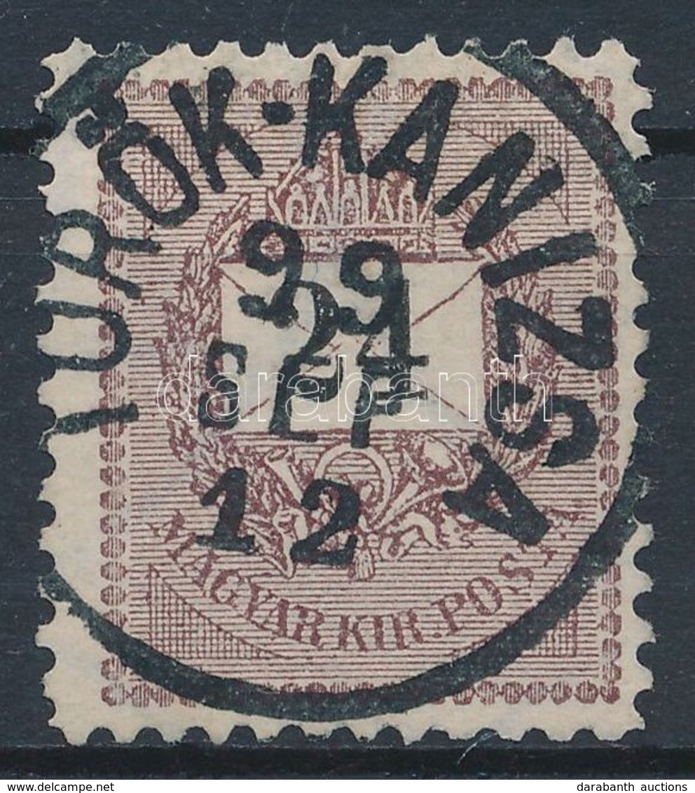 O 1898 24kr 11 1/2 Fogazással (50.000) / Mi 50BX 'TÖRÖK-KANIZSA' - Autres & Non Classés