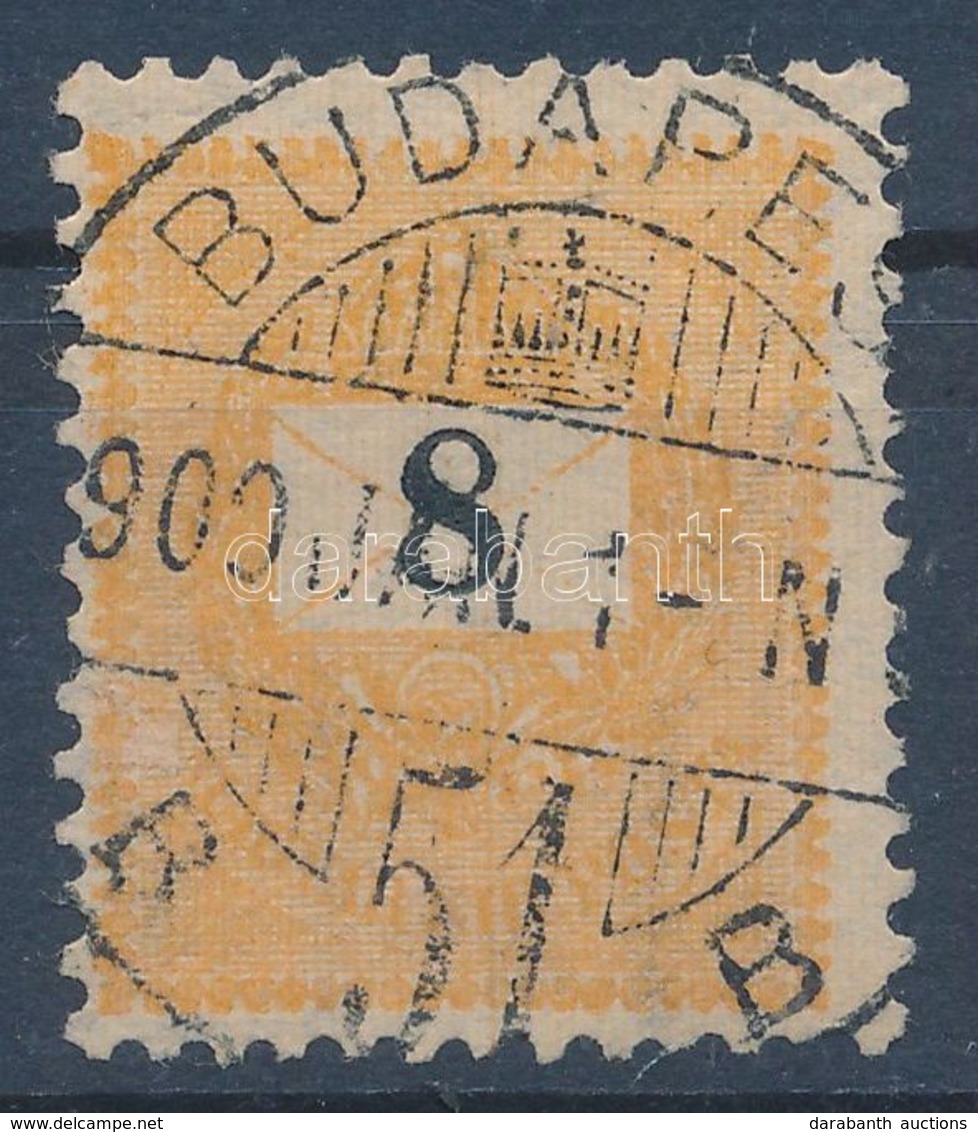 O 1899 8kr Csillag Vízjellel (22.000) / Mi 45AY With Star In Watermark - Autres & Non Classés