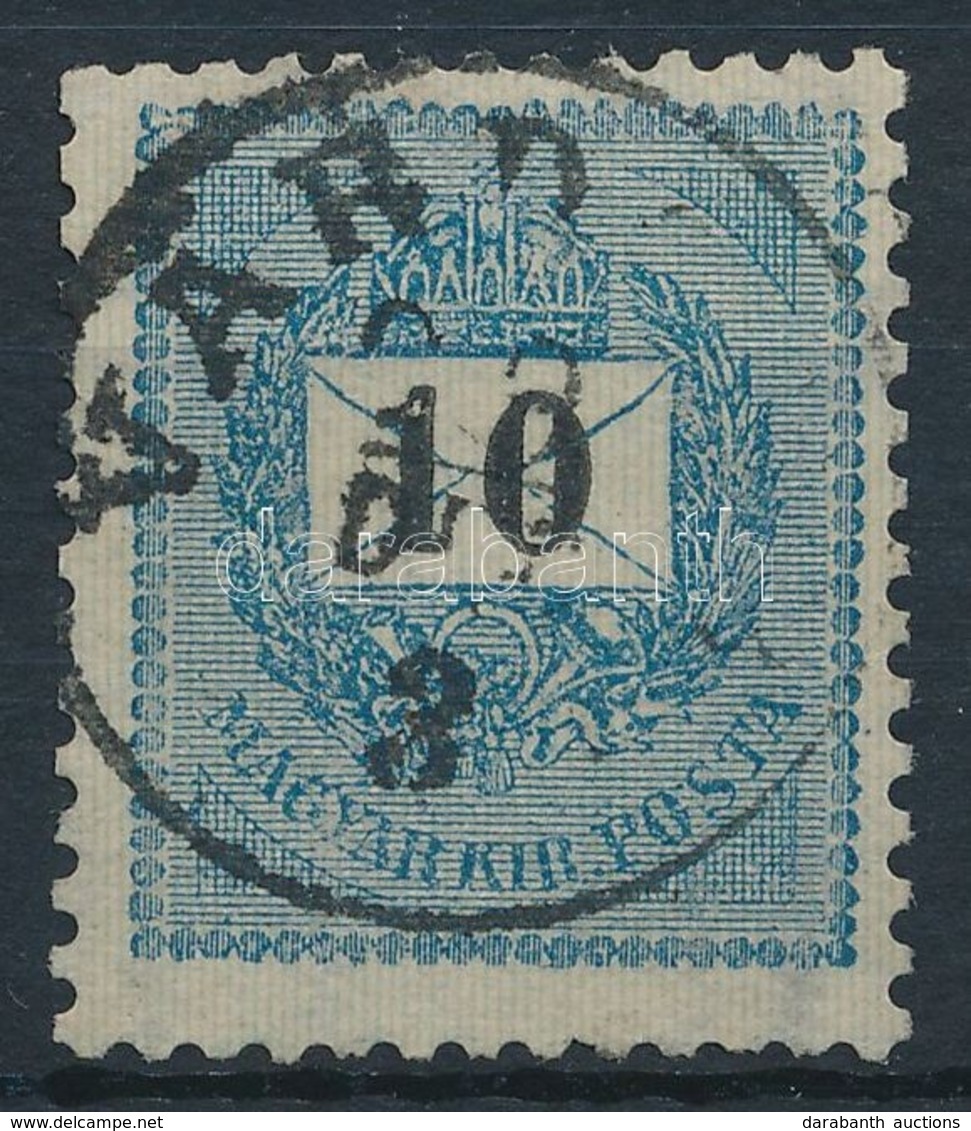 O 1899 10kr Számvízjellel (45.000) / Mi 46AY With Number In Watermark - Autres & Non Classés