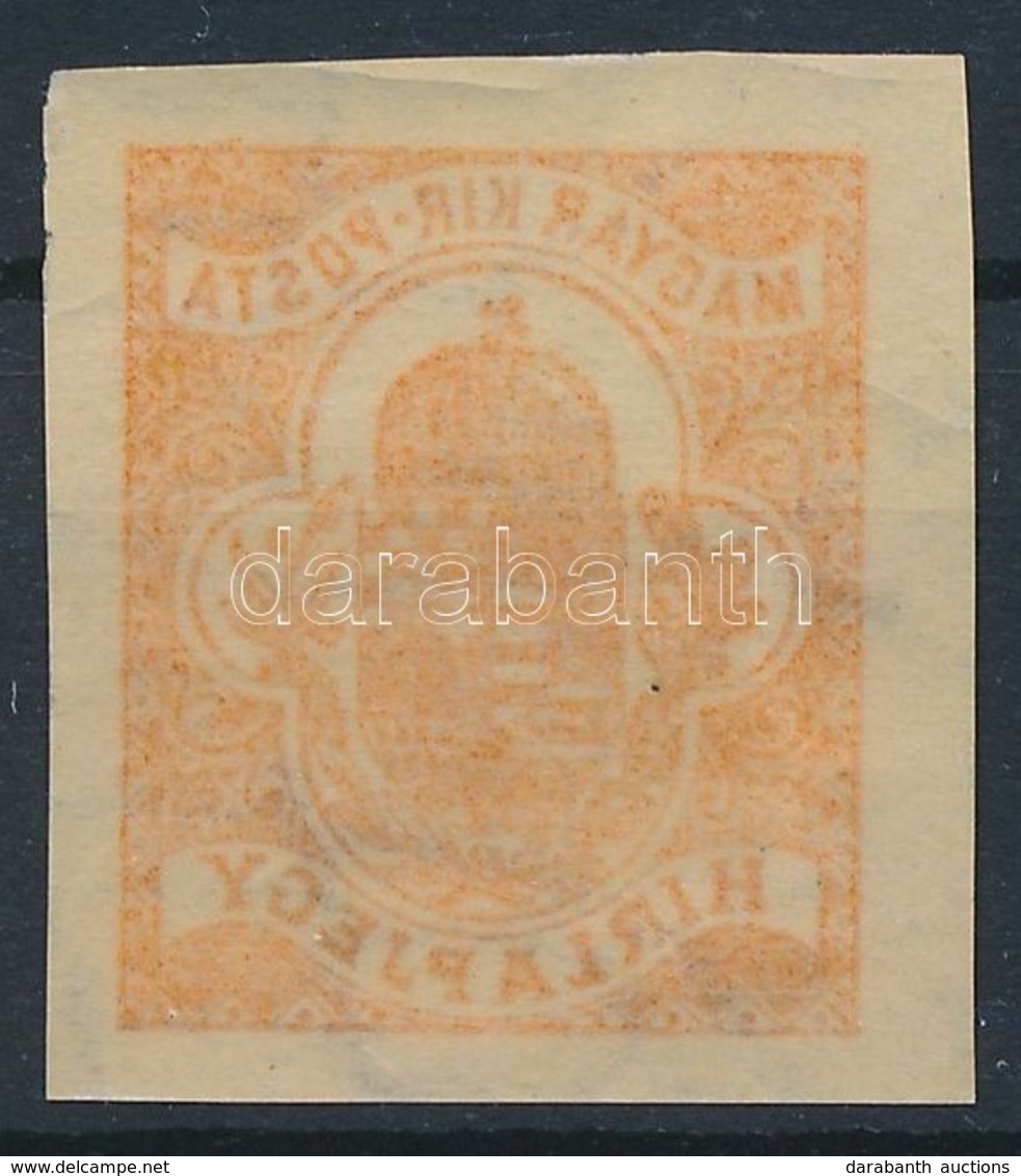 ** 1900 Hírlapbélyeg Gépszínátnyomattal / Newspaper Stamp With Machine Offset - Other & Unclassified