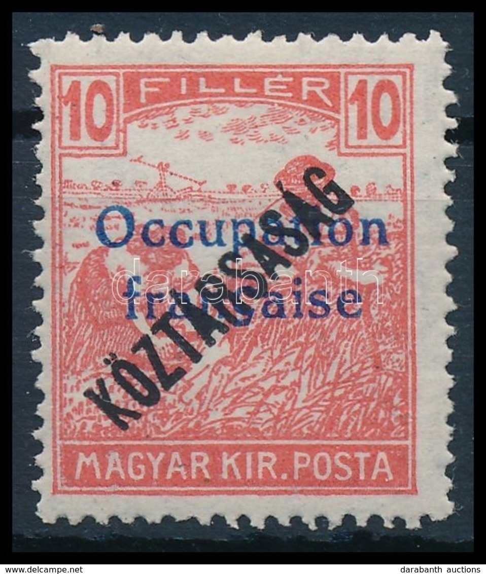 ** 1919 Arató/Köztársaság 10f (20.000) / Mi 35 Signed: Bodor - Autres & Non Classés