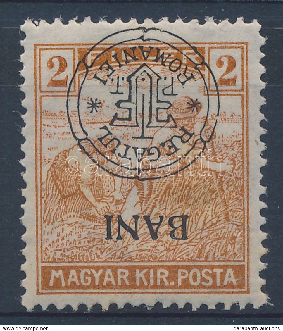 ** 1919 Arató 2f Fordított Felülnyomással / Mi 26 I With Inverted Overprint. Signed: Bodor - Other & Unclassified