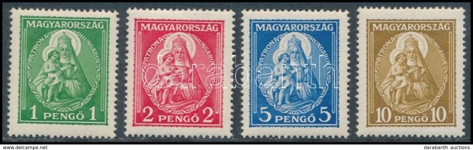 ** 1932 Nagy Madonna Sor (70.000) / Mi 484-487 - Autres & Non Classés