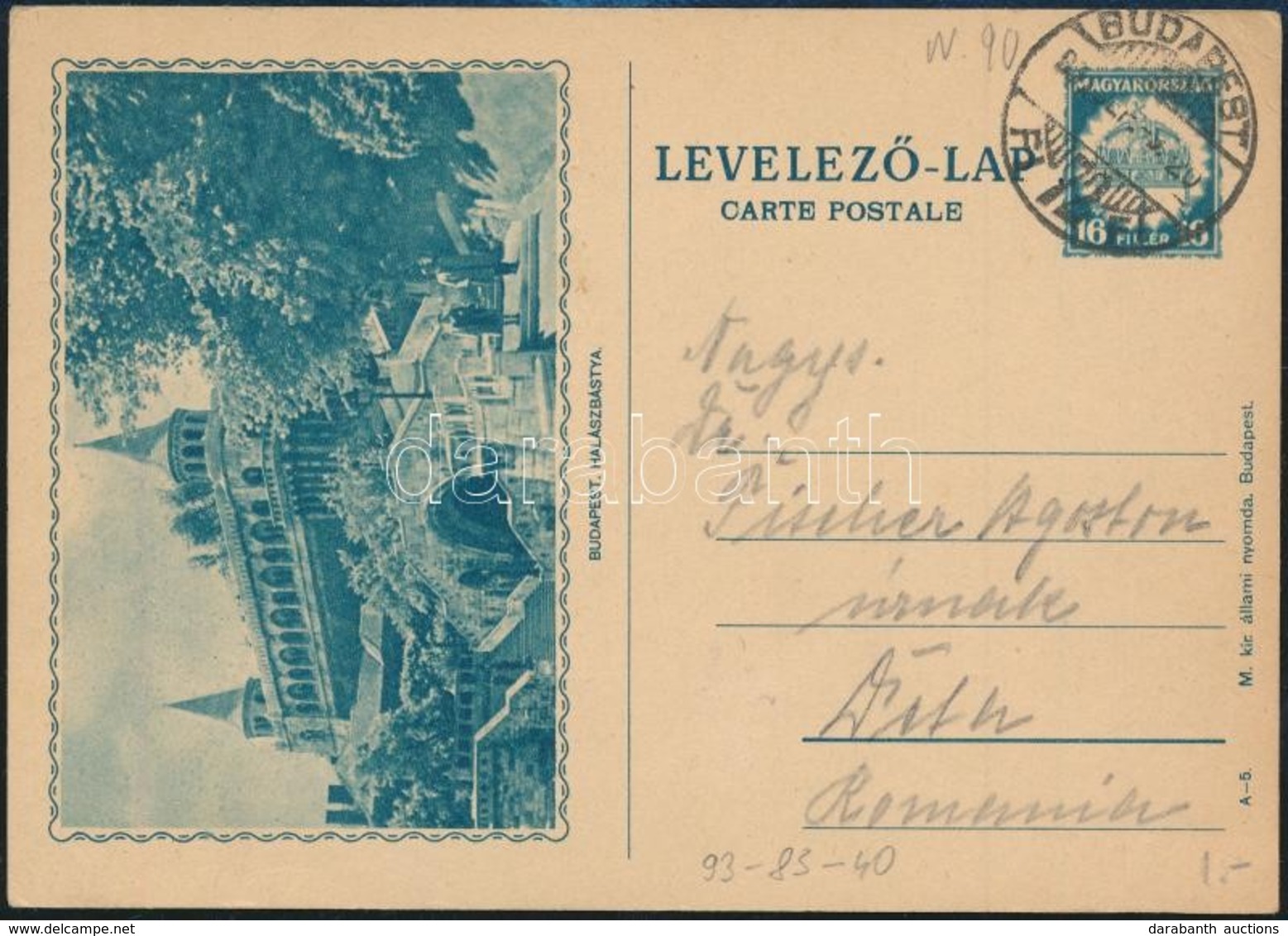 1931 Képes Díjjegyes Levelezőlap / PS-card - Autres & Non Classés