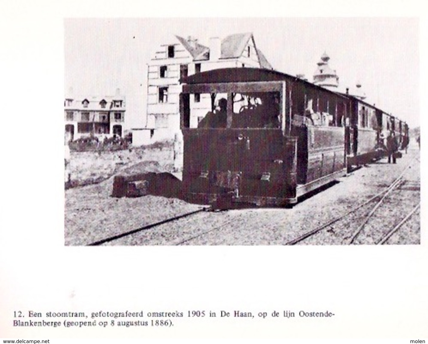 DE WESTVLAAMSE BUURTTRAM IN 121 OUDE PRENTKAARTEN ©1982 TRAM OOSTENDE KNOKKE KORTRIJK BRUGGE VEURNE NIEUWPOORT LEKE Z303