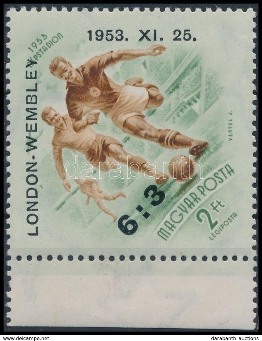 ** 1953 6:3 Számvízjellel / Number In The Watermark - Sonstige & Ohne Zuordnung