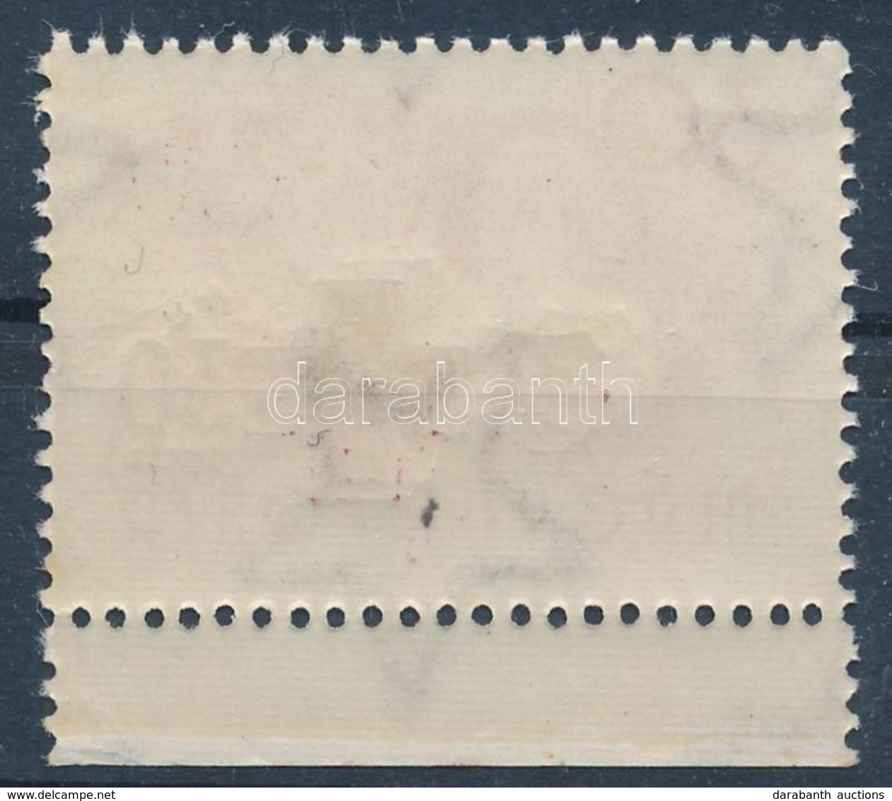 O 1957 Vöröskereszt 30f Két Felülnyomással: Normál és Vaknyomattal (60.000) / Mi 1483 With Blind Overprint - Autres & Non Classés