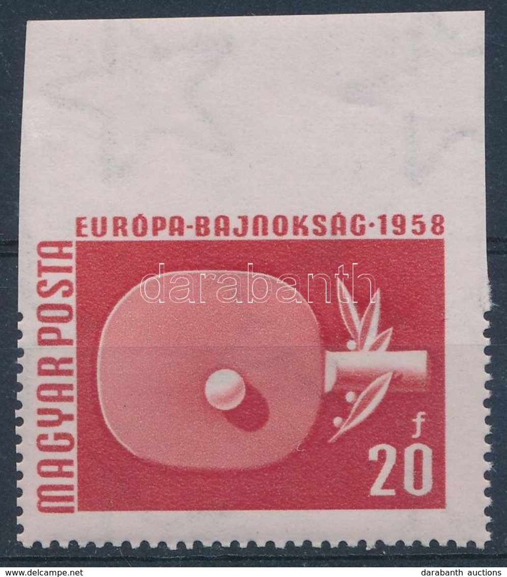 ** 1958 Sport 20f Felül Fogazatlan / Mi 1542 Imperforate Above - Other & Unclassified