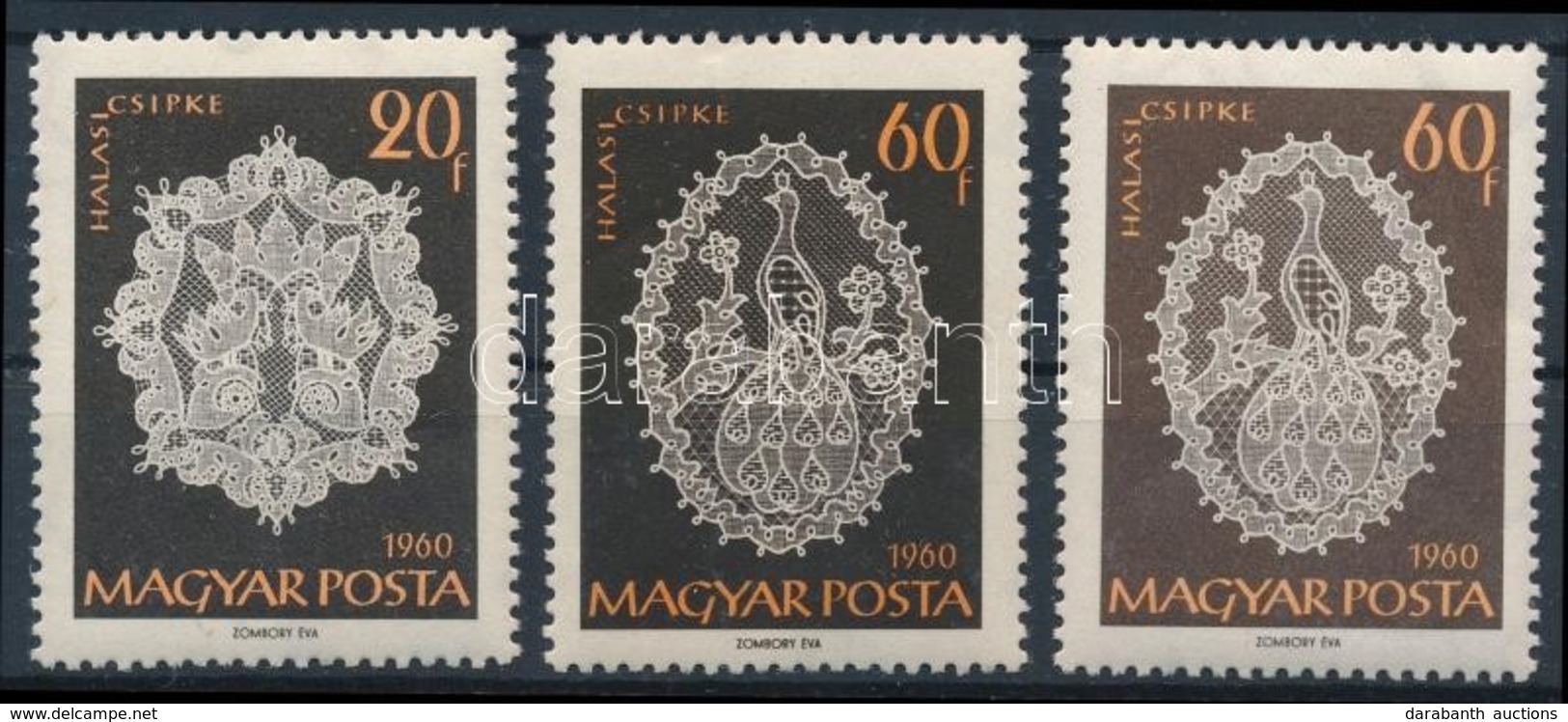 ** 1960 Halasi Csipke 60f A 20f Színeiben + Támpéldányok / Mi 1663 Colour Variety - Autres & Non Classés