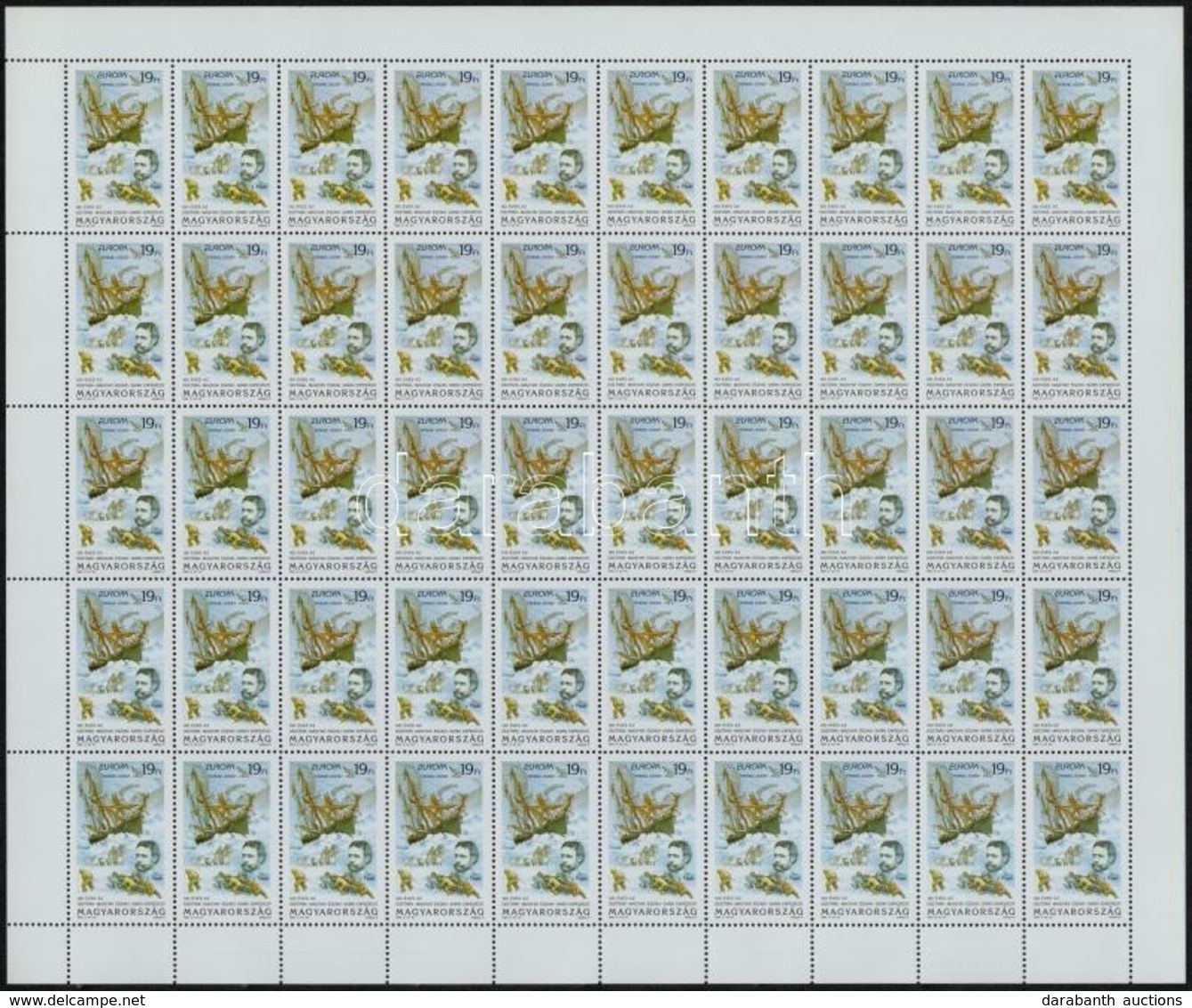 ** 1994 Europa CEPT Teljes ívsor (25.000) / Mi 4287-4288 Complete Sheets - Other & Unclassified