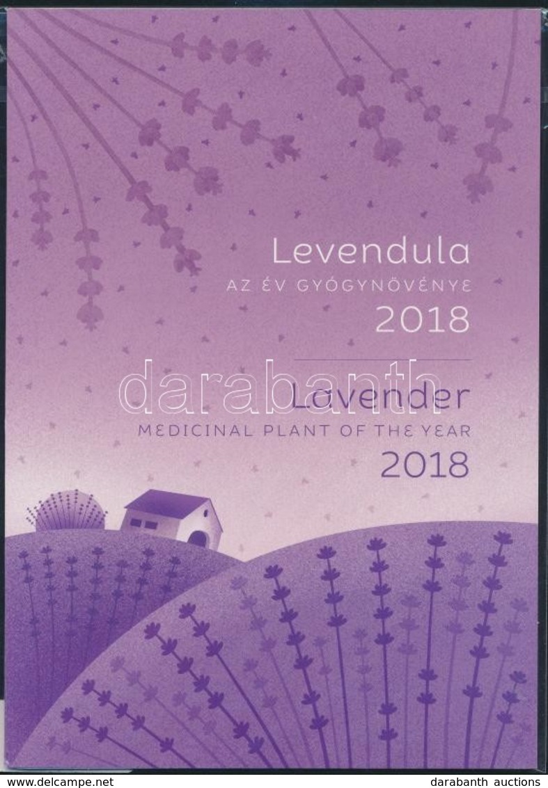 ** 2018 Levendula Bontatlan Bélyegszett / Presentation Pack - Other & Unclassified