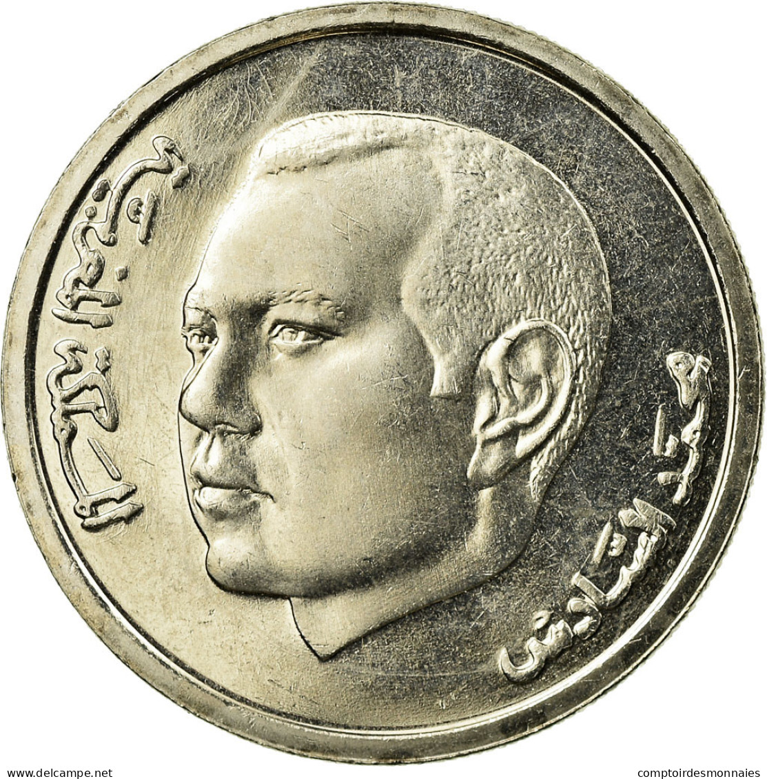 Monnaie, Maroc, Mohammed VI, Dirham, 2002/AH1423, Paris, SUP, Copper-nickel - Morocco