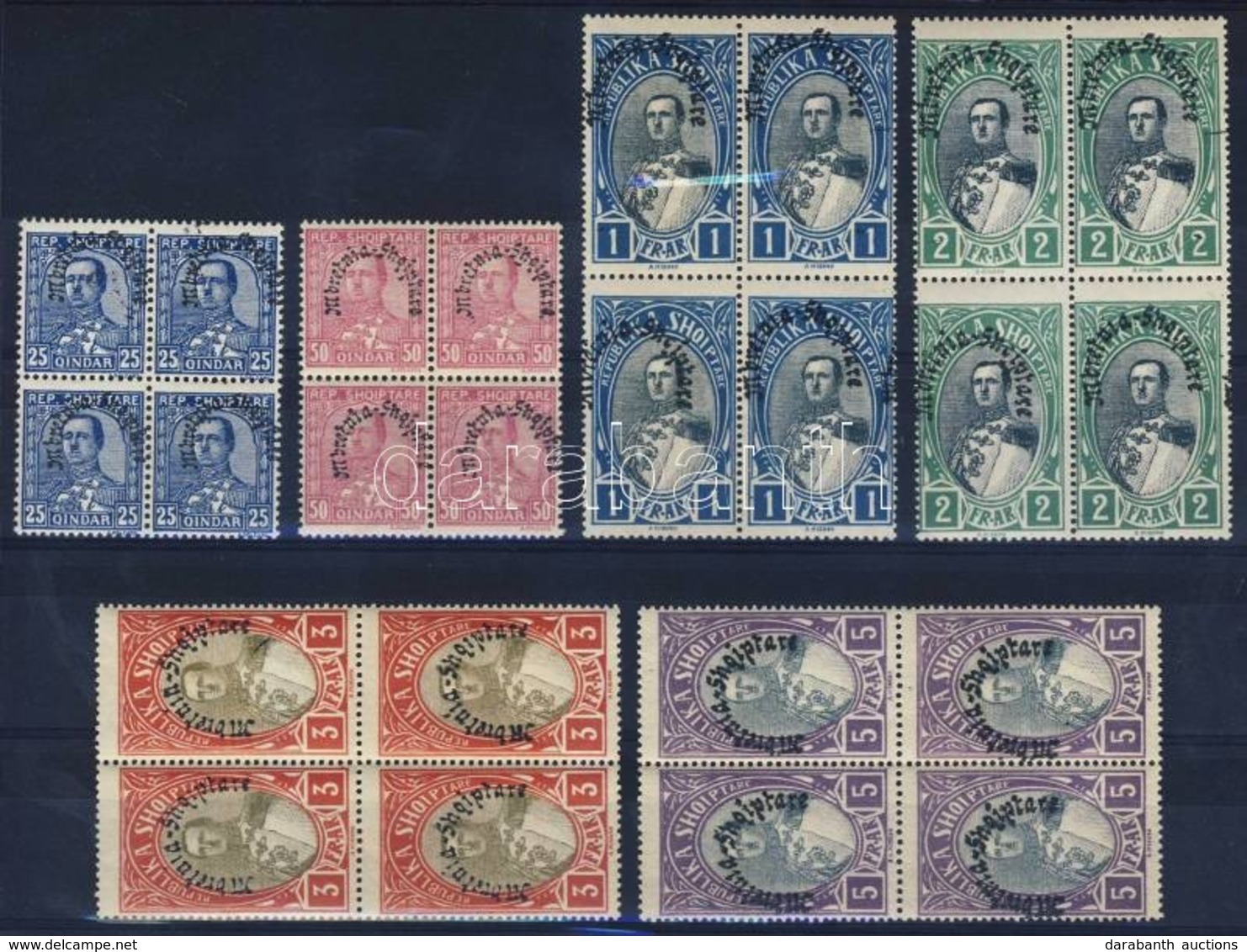 ** 1928 Mi 193-198 Négyes Tömbökben / Blocks Of 4 (Mi EUR 164) - Autres & Non Classés