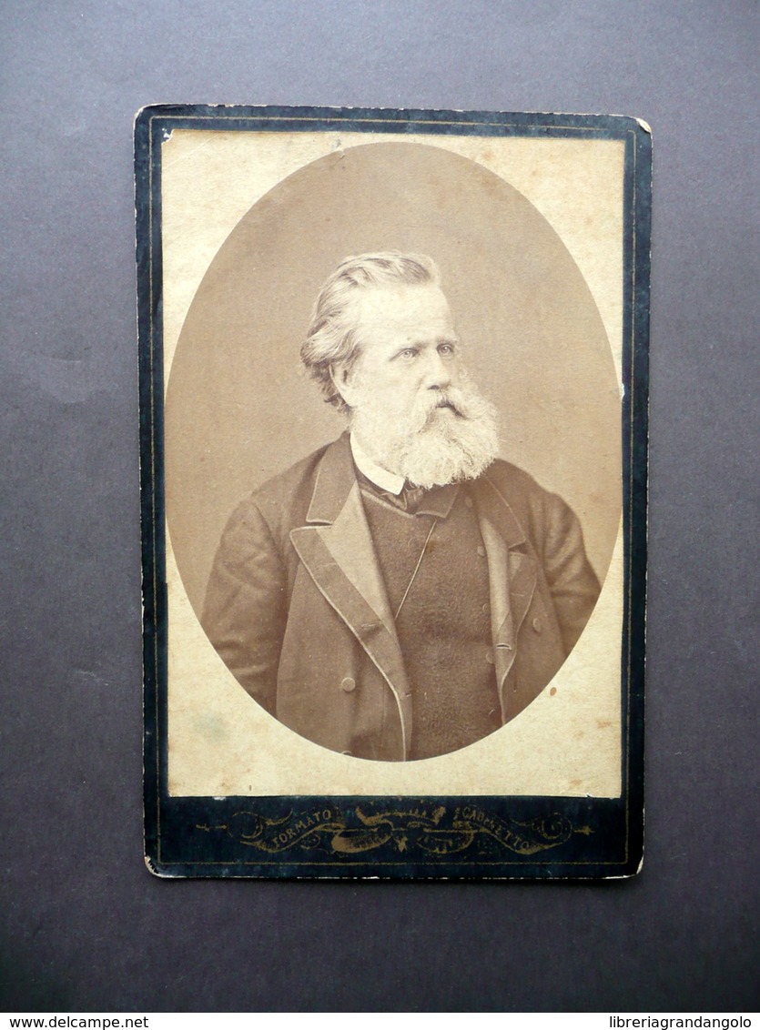 Fotografia Charles Gounod Compositore Formato Cabinet Gabinetto 1890 Circa - Altri & Non Classificati