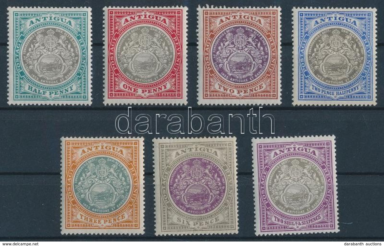 * 1903 Forgalmi Bélyegek / Definitive Stamps Mi 16-21 + 24 - Other & Unclassified