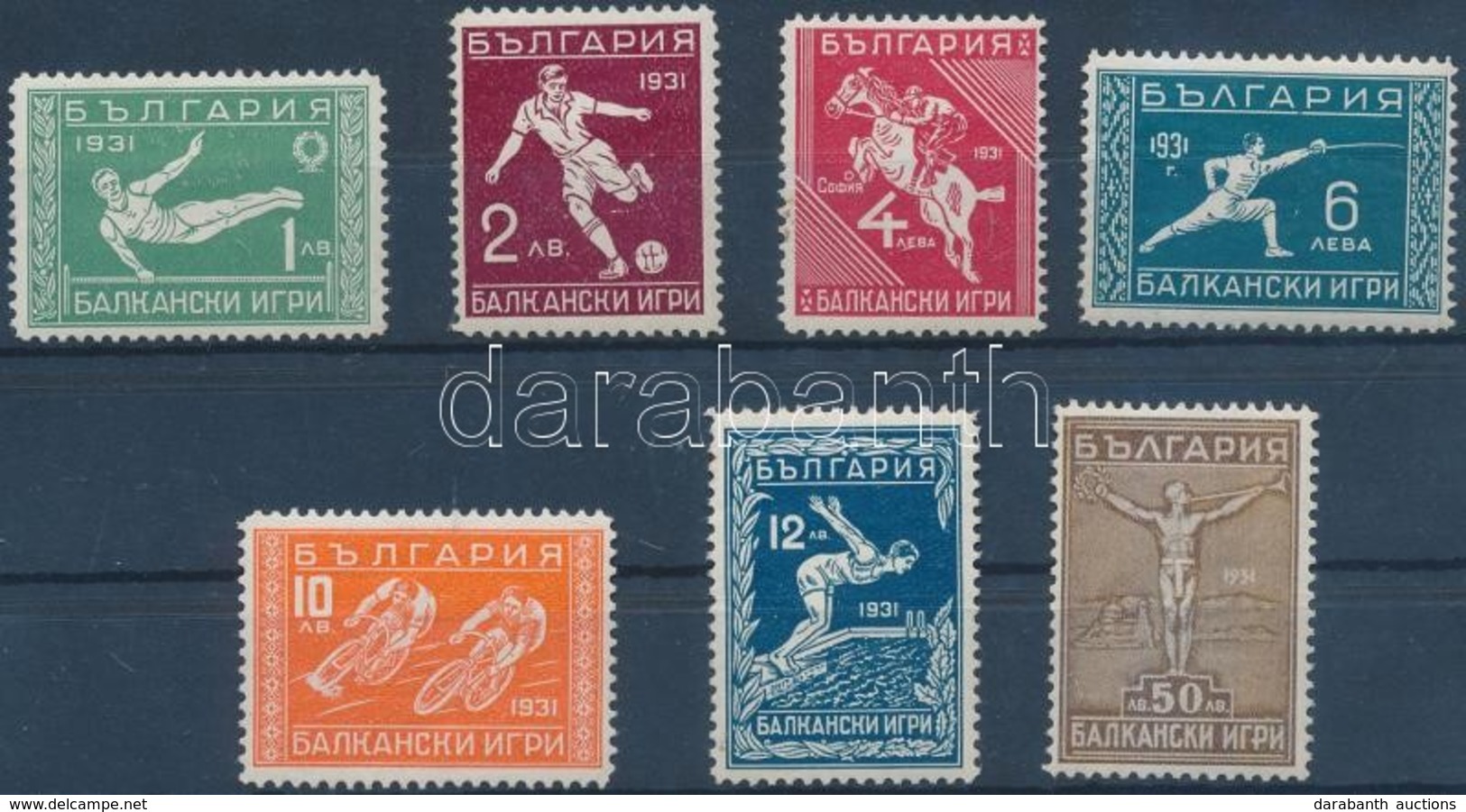 * 1931 Sport Sor Mi 242-248 - Altri & Non Classificati