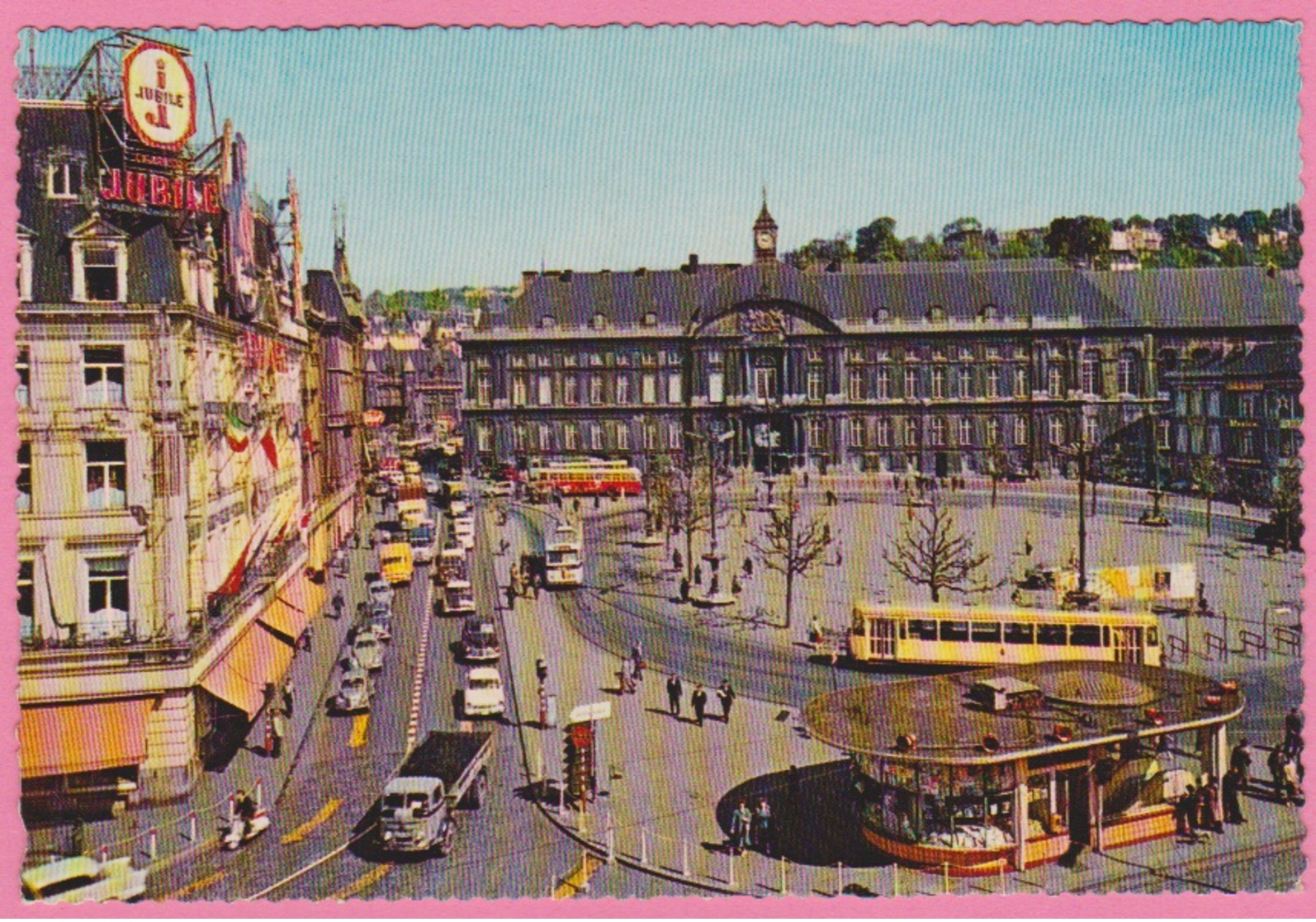 CP - TRAMWAY - Liège - Place St. Lambert. - Tramways