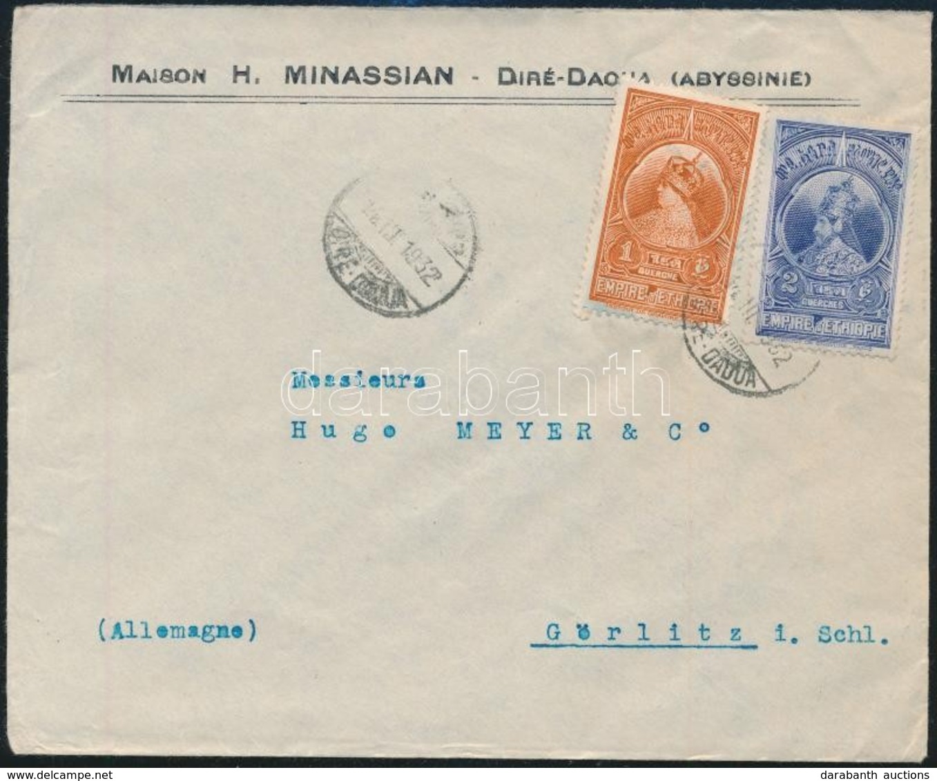 1932 Levél Németországba / Cover To Germany - Autres & Non Classés