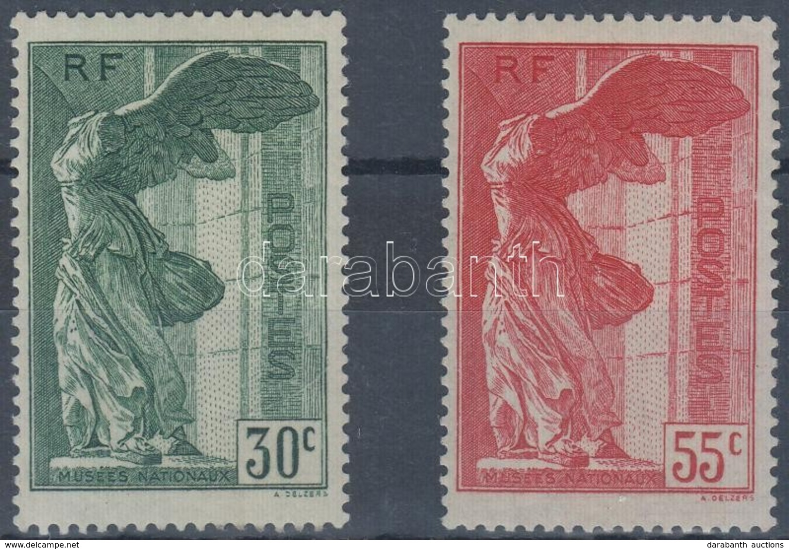 ** 1937 Louvre Mi 359-360 - Other & Unclassified