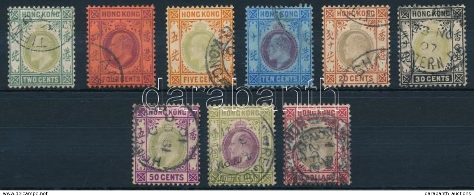 O 1904 Forgalmi Mi 76-78, 81, 83-87 - Other & Unclassified