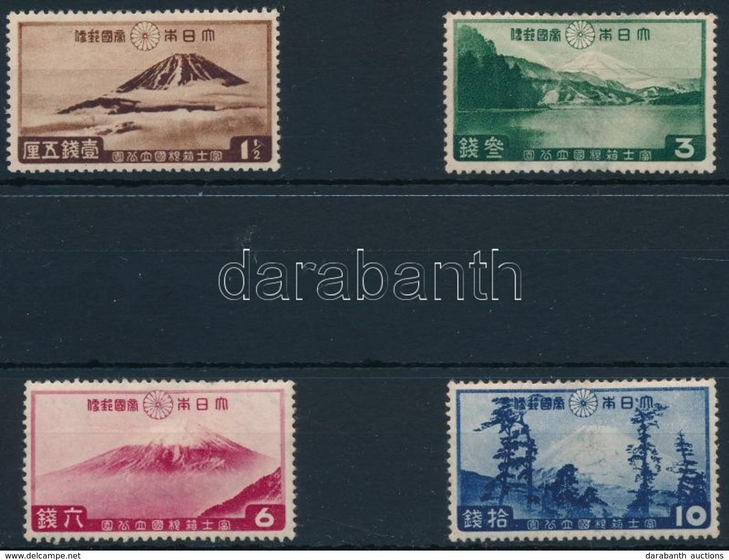 * 1936 Nemzeti Park Sor Mi 218-221 - Other & Unclassified