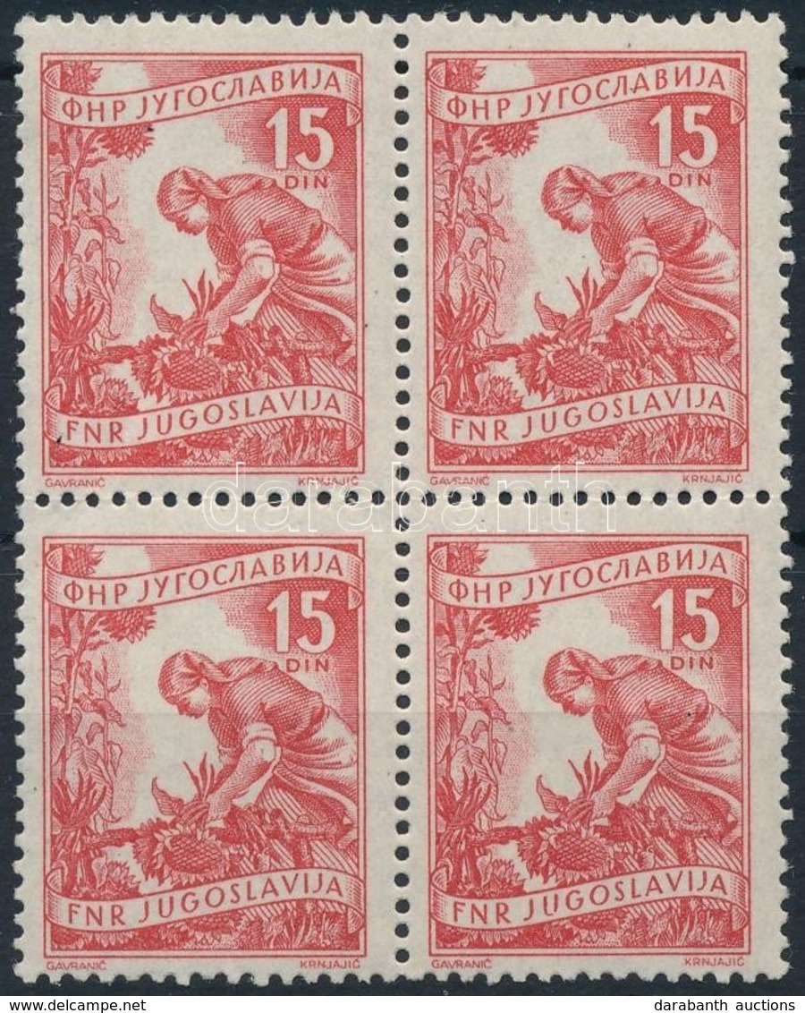 ** 1951 Forgalmi Négyestömb Mi 681 A - Other & Unclassified