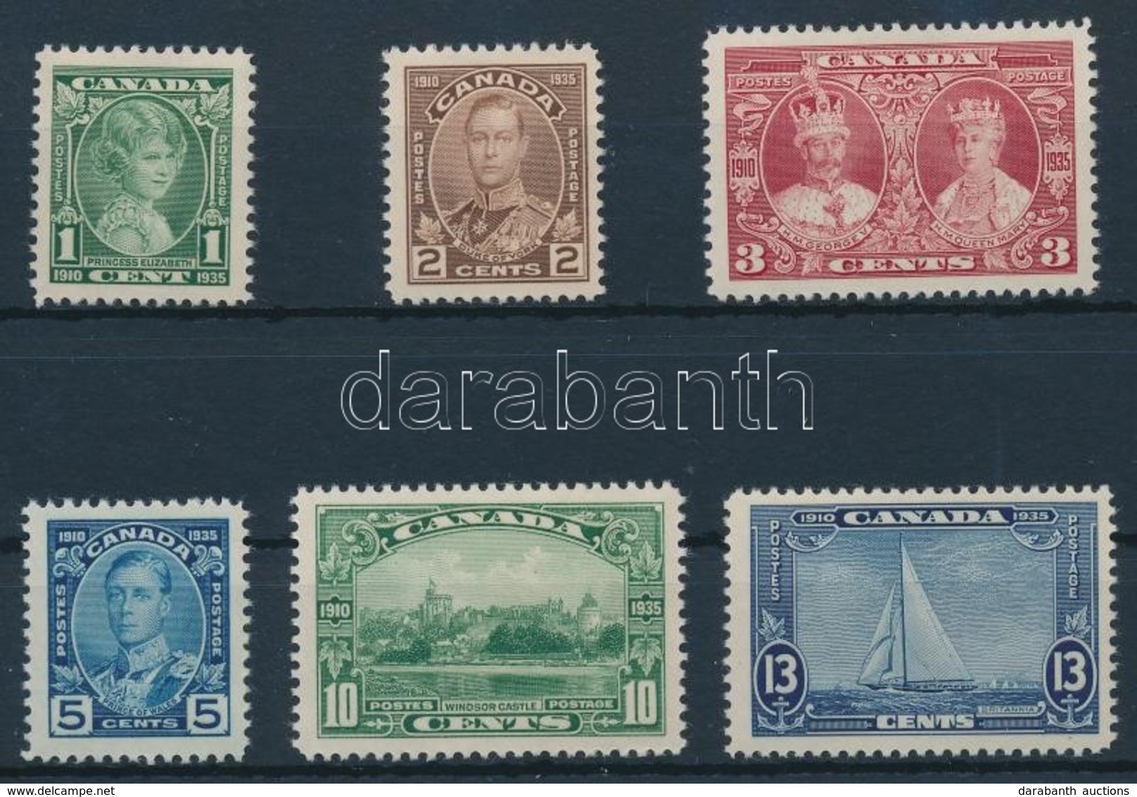 ** 1935 Forglami Sor Mi 178-183 - Other & Unclassified