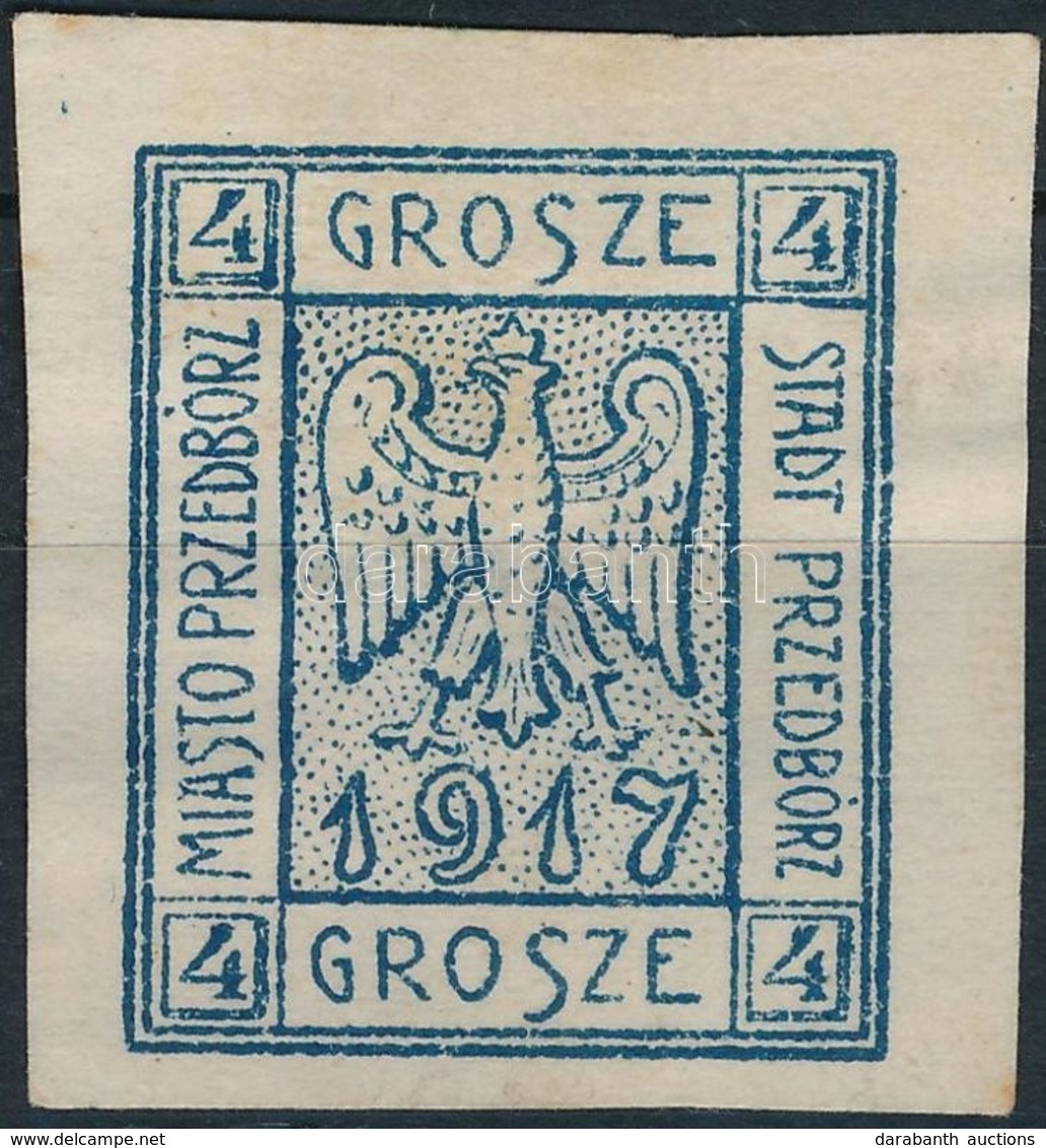 (*) Przedbórz 1917 Vágott Mi 2B - Sonstige & Ohne Zuordnung