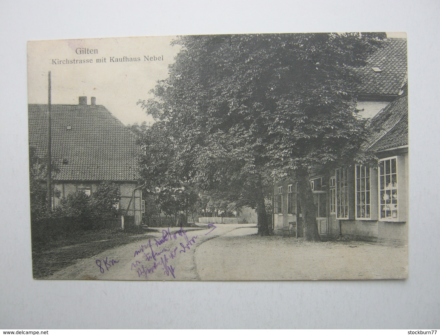 GILTEN , Strasse Mit Kaufladen,  Schöne Karte 1915 - Autres & Non Classés